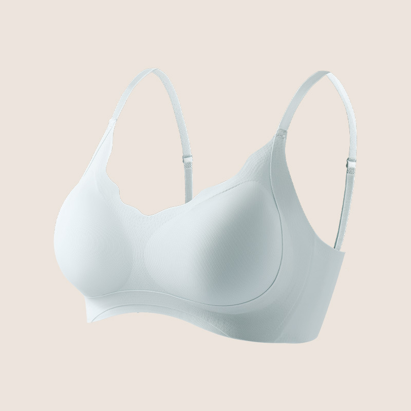 Cinturón de hombro ancho de soporte, doble capa de elevación, sin anillo de acero, pecho transpirable, ropa interior pequeña sin marcas, espalda hermosa.