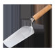 Stainless steel gray knife gray shovel plastering knife bricklayer scraping putty knife arc ash spoon bricklayer integrated dish knife sticking drill
