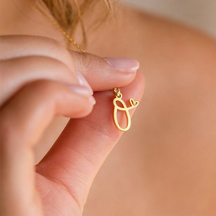 4g Weight Pendant Jewelry Making Type 10mmKS115067-Z Jewelry Making Size 14K Gold Plated Plating Material 1 Piece Quantity 304 Stainless Steel Material Letter Pattern Simple Style Style 1 Piece 10mmKS115067-Z 316 Stainless Steel 14K Gold Plated Letter Polished Pendant 3