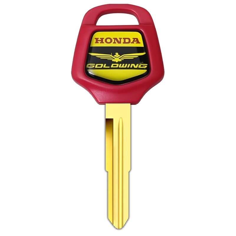 Compatible with Honda cruiser motorcycle keys, Gold Wing GL1500/1800 Honda modified motorcycle key blank