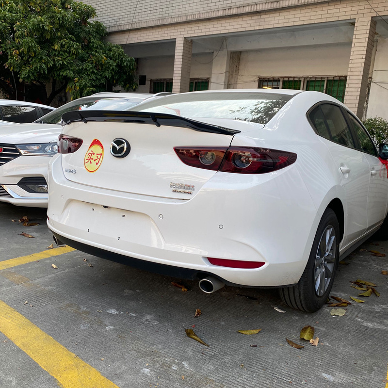 Suitable for 2020-2024 Mazda 3 Next Generation Rear Wing New Angkesela Modified R Style Fixed Wing