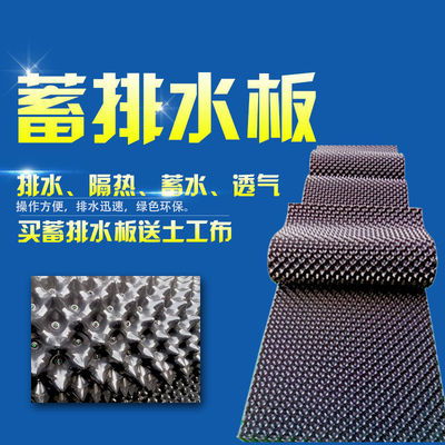 Drainage Board Roof Garden Vegetables Roof green Treatment board Two-sided Geotextile One piece wholesale