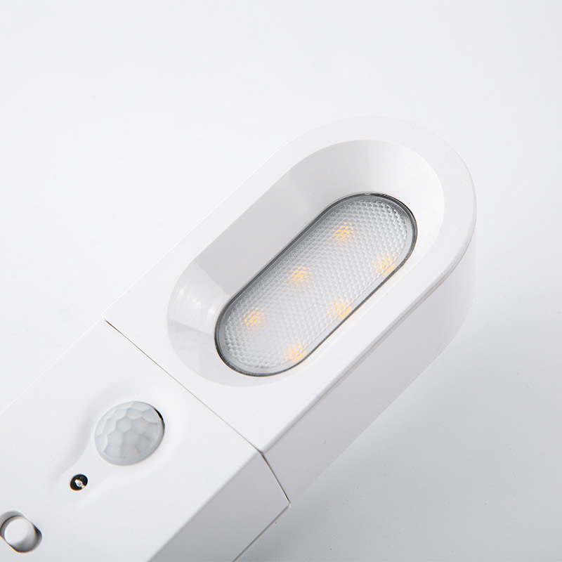 跨境热销 宿舍智能人体感应礼品台灯 led充电学习小夜灯 logo定制