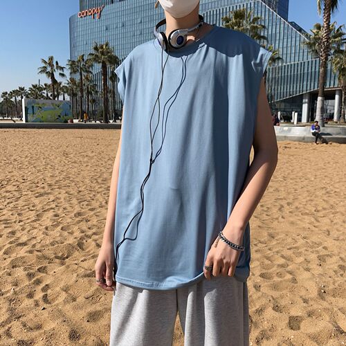 Pure Color Short Sleeve T-Shirt for Men, Hong Kong Style, Ins Trendy Summer, Korean Version, Loose Fit, Large Size, Student Upper Clothing, Breathable