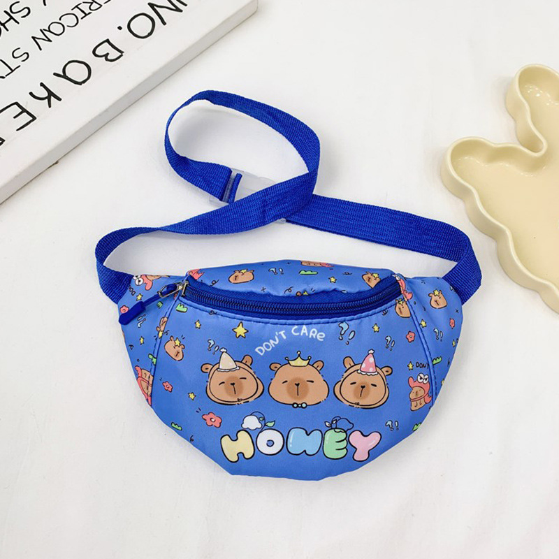 Bagos lindos para niñas, nuevos caritas de dibujos animados para niños, bolsos de pecho, bolsos de cambio para niños