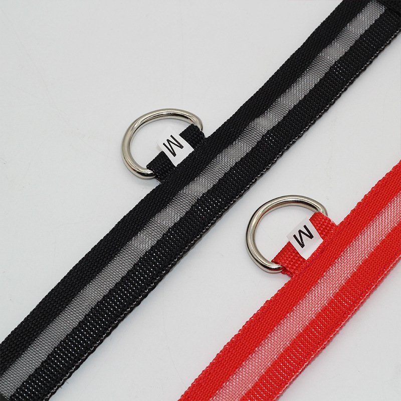 Suministros para mascotas Collar luminoso LED para mascotas con collar de malla de alambre para perros grandes y medianos, luminosos, brillantes y ligeros