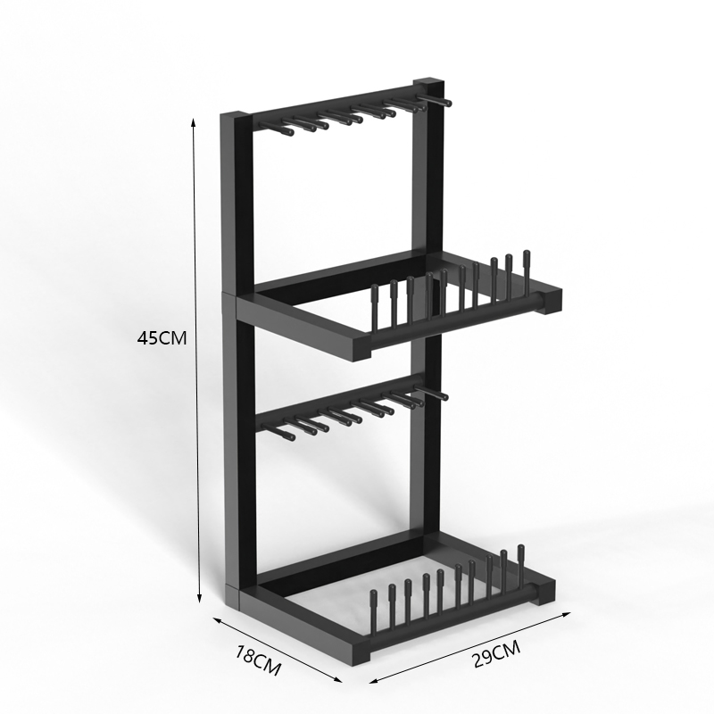 검정색 2겹(10개 수용 가능)