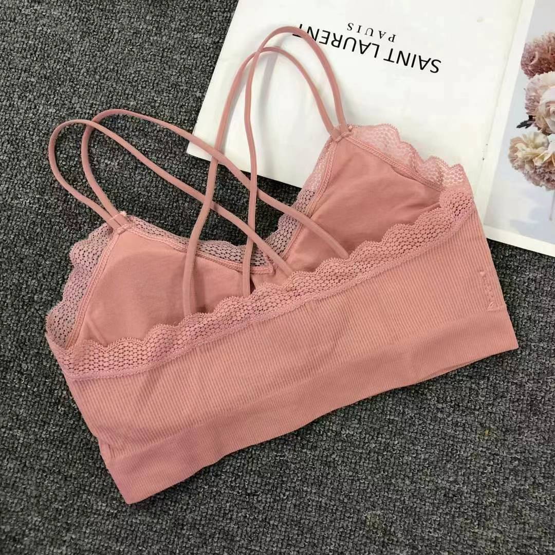 Nuevo chaleco sin costuras de alta elasticidad de alta calidad de dama sin anillo de acero bra de yoga ropa interior deportiva mujer al por mayor