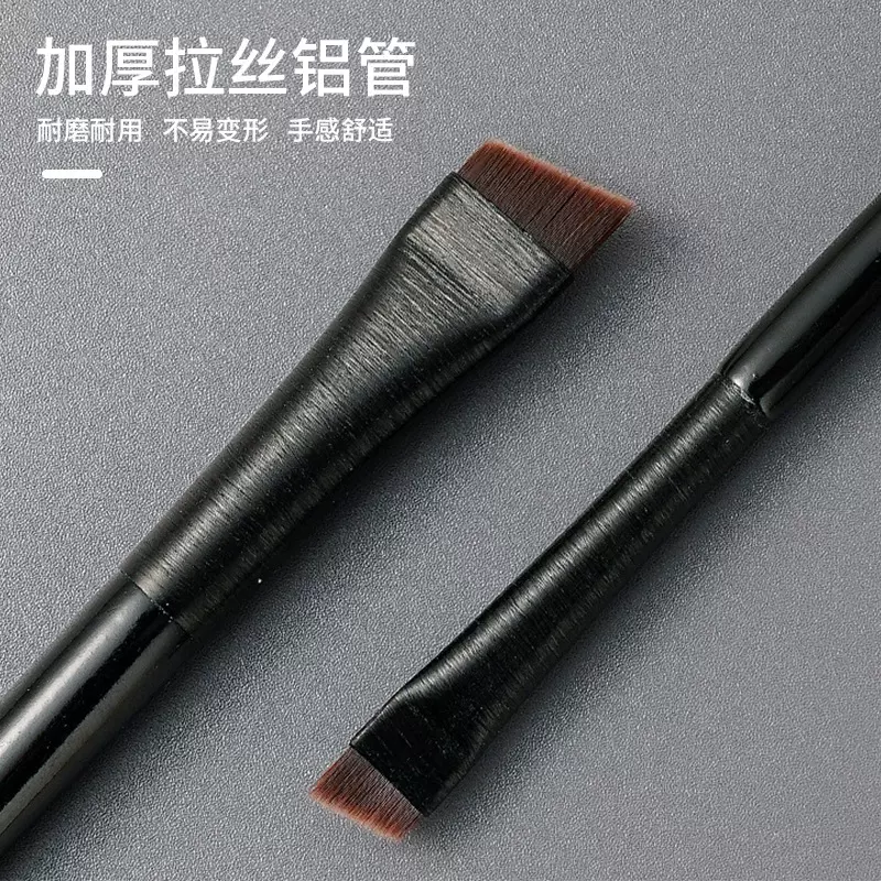 厂家一件批发刀锋眼线刷斜头眼线刷眼线刷眉刷卧蚕刷超薄眼影刷