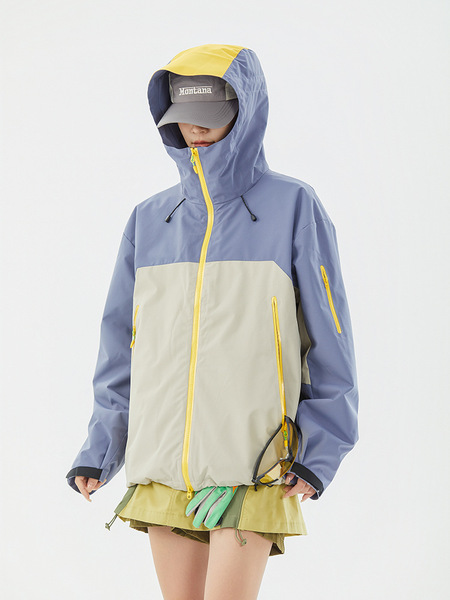 Travel children's waterproof windproof climbing jacket for men and…