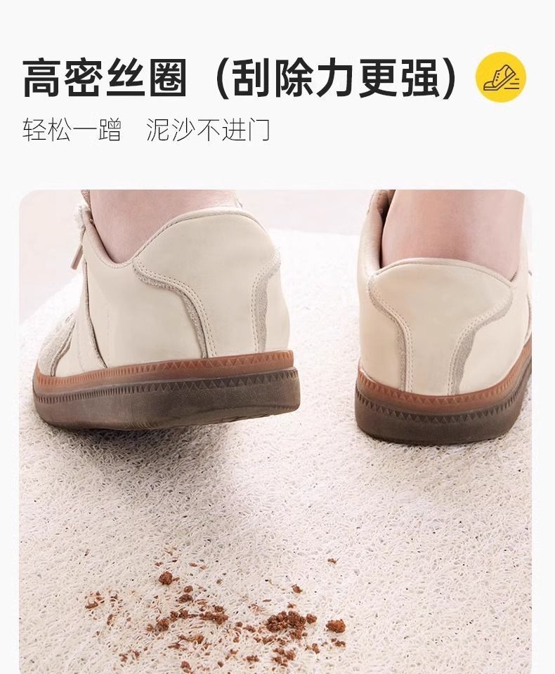 Cartoon Car Floor Mats, Cute and Dirt-Resistant, Cuttable and Stain-Resistant Wire Loop Car Mats