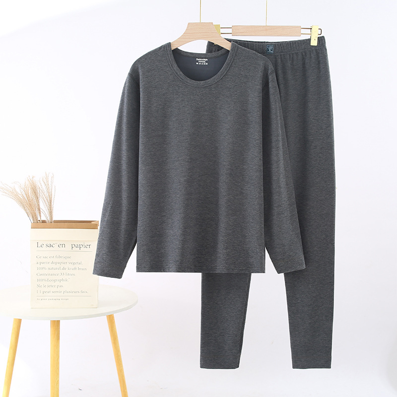 다채로운 면 세트 다크 그레이