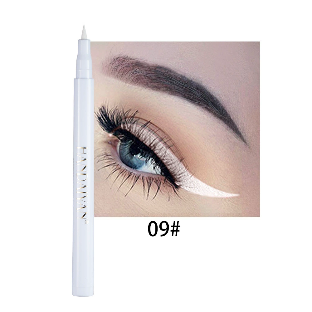 Eye Pencil (HANDAIYAN) Rainbow Makeup Primer, Waterproof Smudge‑Proof, 12 Colors, 1.6 g