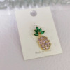 Fruit protective underware, pin, high-end suit lapel pin, accessory, clips included