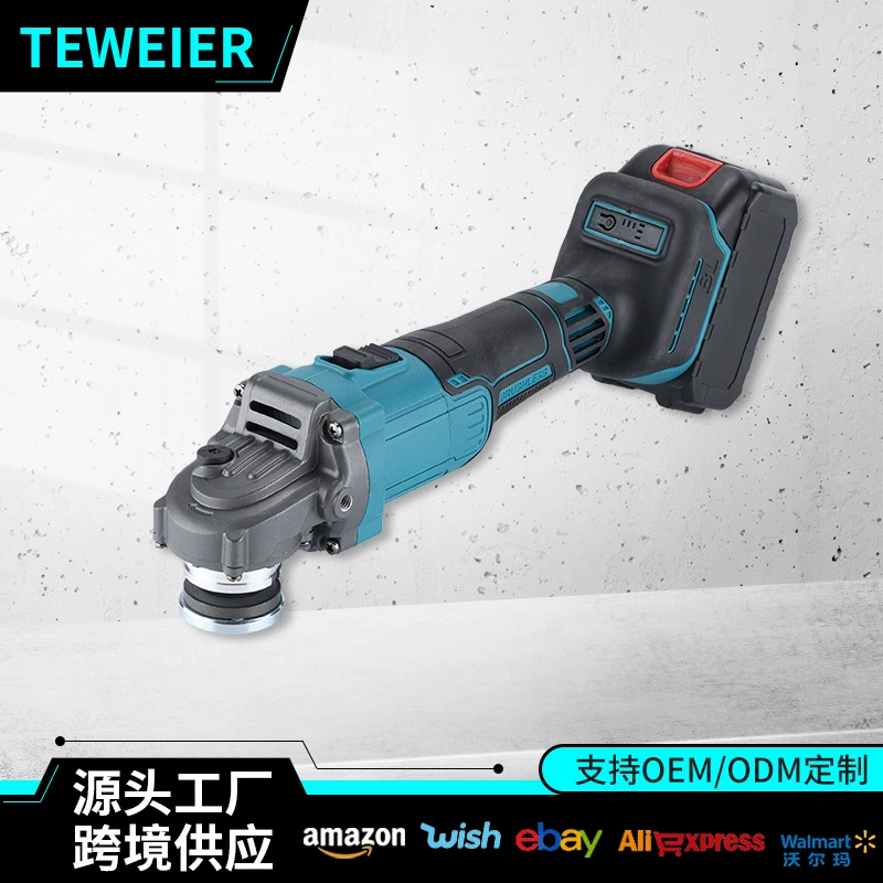 Трансграничный многофункциональный 125 электрический угловой шлифовальный станок для внешней торговли дома высокая мощность литиевая шлифовальная машина для резки металла
