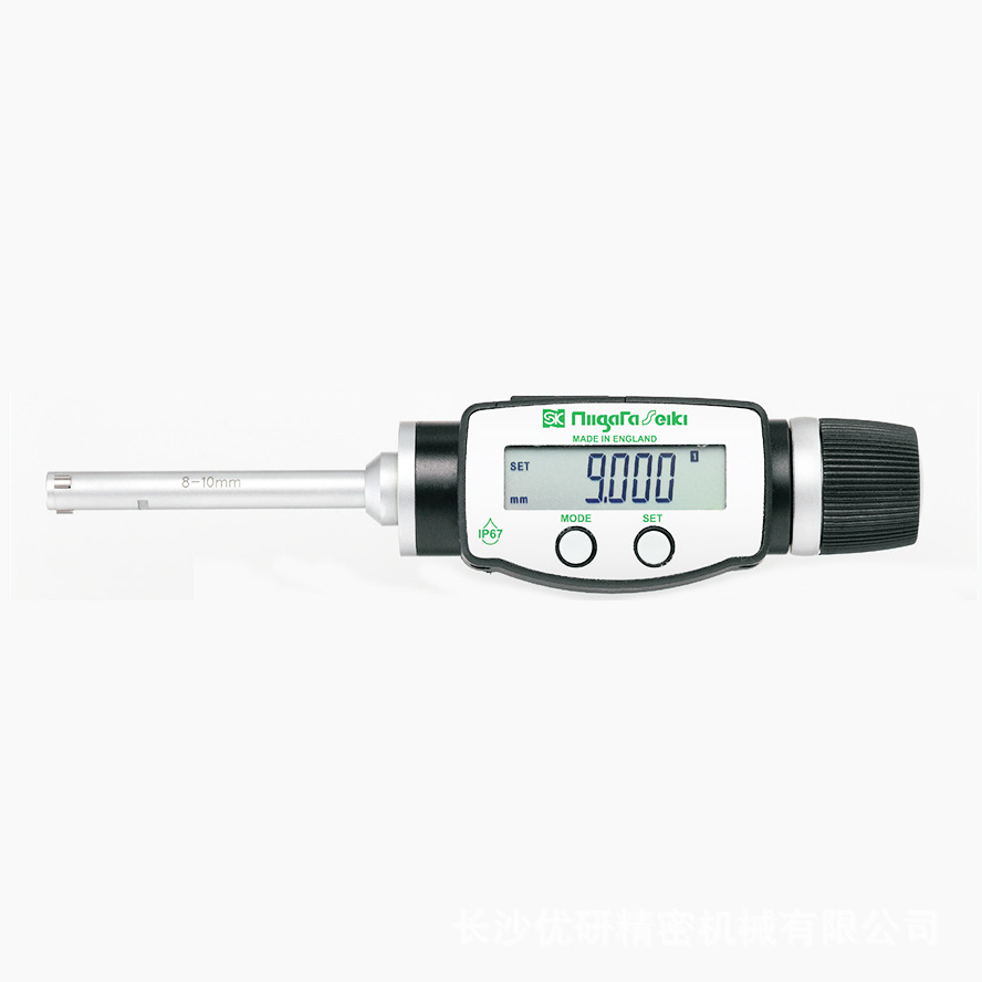 SK新泻精机 防水型数显三点内径千分尺MCD-0810IP67S