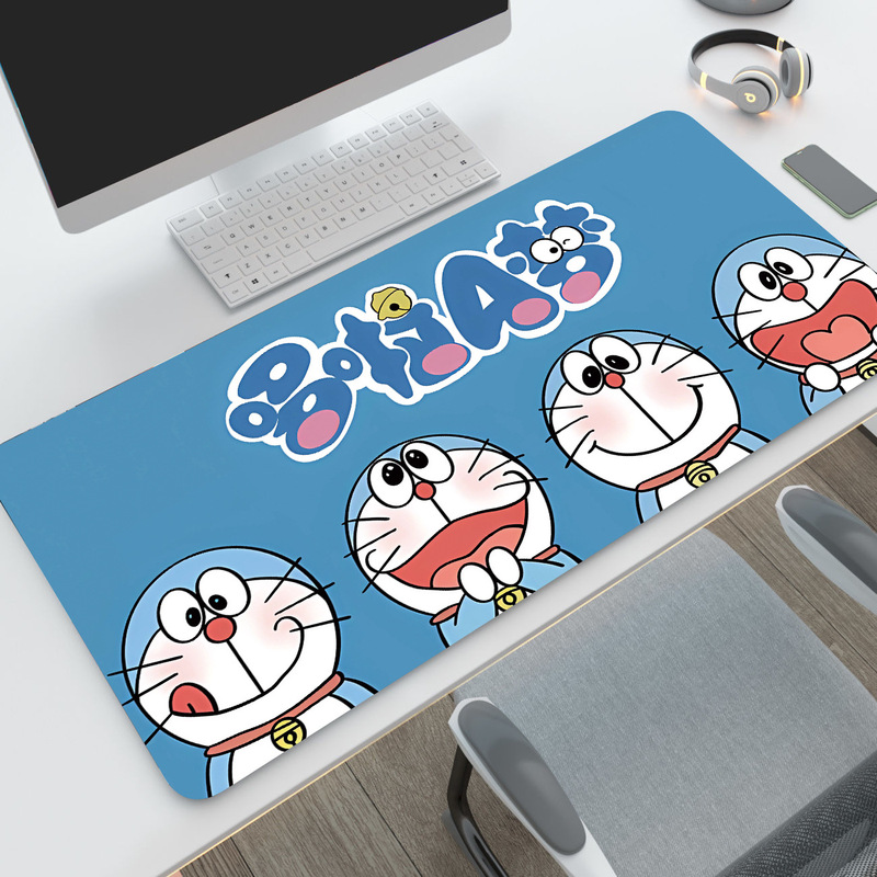 ドラえもんマウスパッドかわいい大サイズのコンピューターキーボードのデスクパッド|undefined