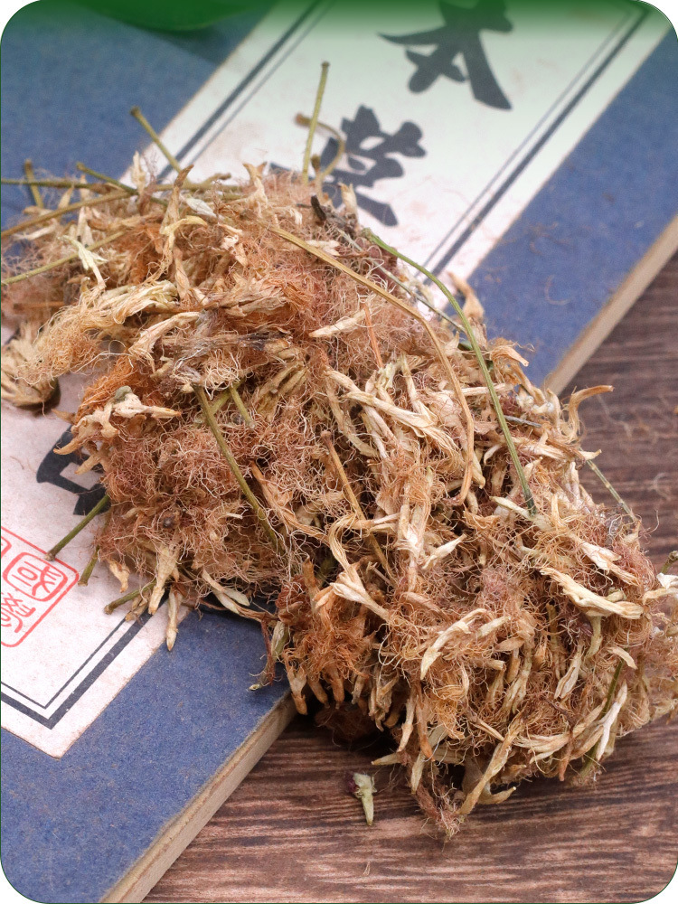 He Huan Hua (Albizia julibrissin) — Dried Silk Tree Flower for Calming Herbal Tea in use