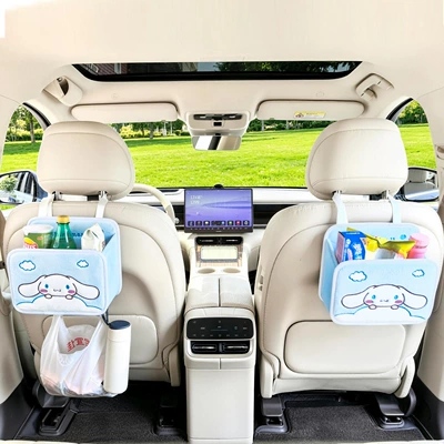 seat back storage bag, multifunctional: Car storage bag/box
