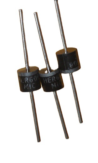 全新 HER608 超快恢复二极管 6A/1000V DO-27