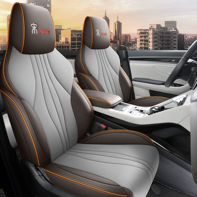for BYD Song plus/dmi Glory | Modelə uyğun (Original) oturacaq örtükləri - warm-yang-brown-standard-edition-five-seater-dedicated-to-songplusfully-surrounded