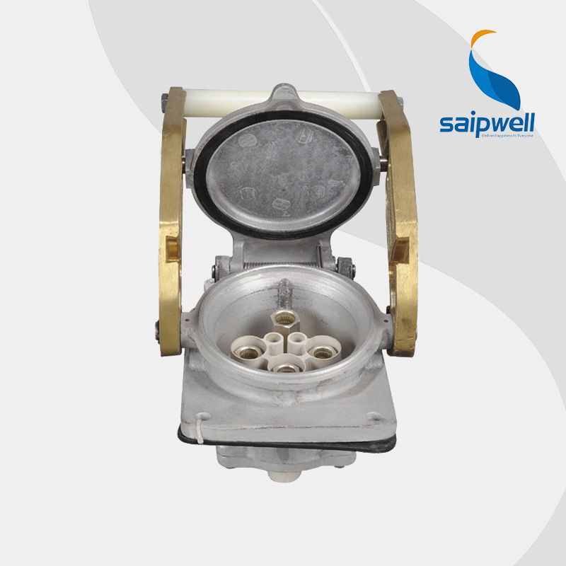 厂家供应SP-4052大电流防雨插座IP67  船舶用用工业防水插座