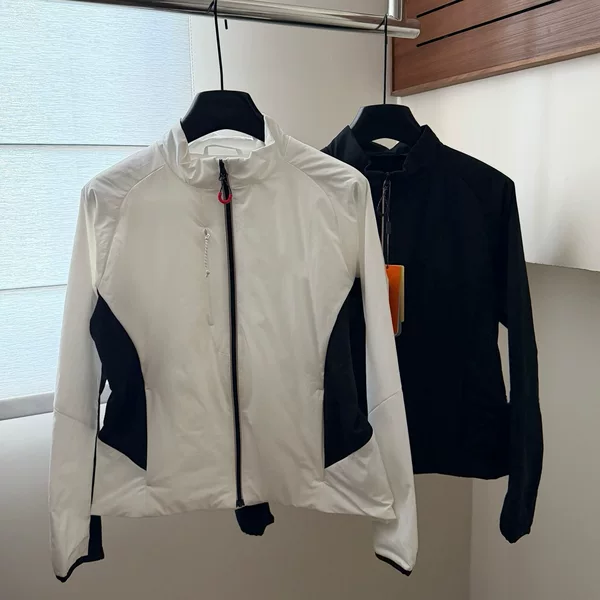 Autumn and Winter 26 Color-Blocked Women's Short Slim-Fit Hiking Cotton Jacket, Lightweight High-Neck Outdoor Casual Windproof and Warm Cross-Border