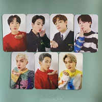 Набор фотокарточек-почтовых открыток (BTS) Japan Mobile Fanclub, 7 шт., двусторонний глянец 8,5×5,4 см