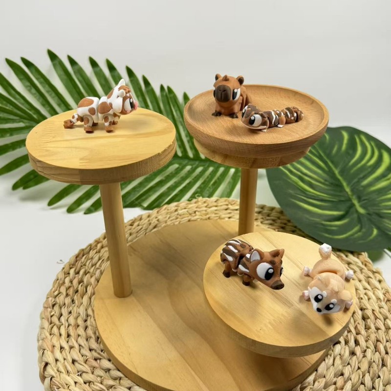 3D打印跨境关节可活动卡皮巴拉桌面装饰摆件小动物仿真动物摆件|undefined