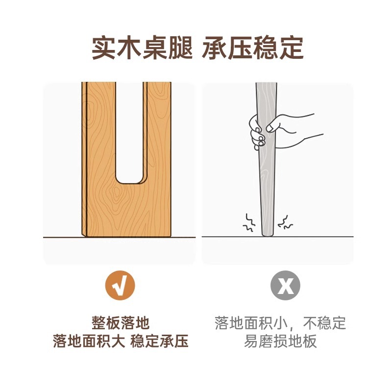 Mesa de té de madera sólida combinación de mesa de mesa doméstica de mesa de mesa grande nueva mesa de té de estilo chino mesa de té de oficina en una mesa de té