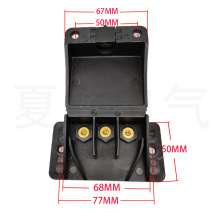 逆變直流電焊機接線盒三相電源輸入端子蓋氣保等離子二保焊配件