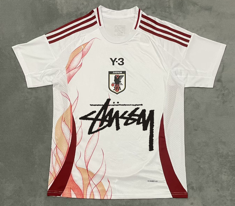 Stussy Jersey Brasil Flamengo Italia Edición conmemorativa Portugal París Francia Uniforme de fútbol