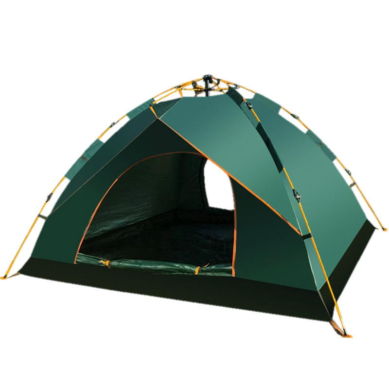 Tienda de campaña totalmente automática que se abre en un segundo, tienda de campaña de playa gruesa a prueba de lluvia, tienda de campaña de parque de protección solar al aire libre