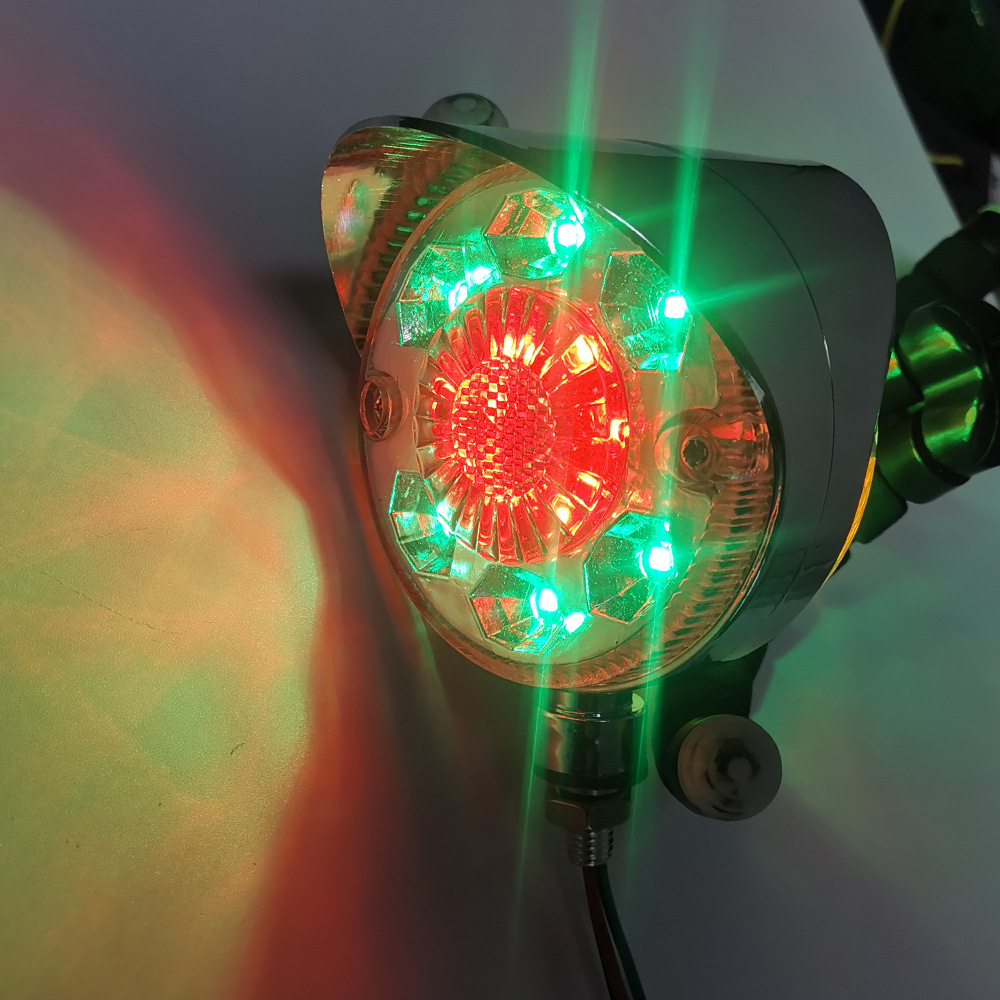 Lámpara redonda de doble cara galvanoplastia lámpara redonda de doble cara lámpara de doble cara