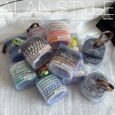 Anti-Collapse Hair Band, High Elasticity — Saç üçün rezinlər