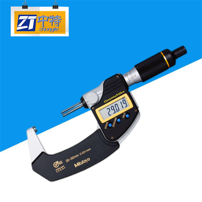 三丰293-141-30数显千分尺IP65标准防冷却液用于测量精密零件