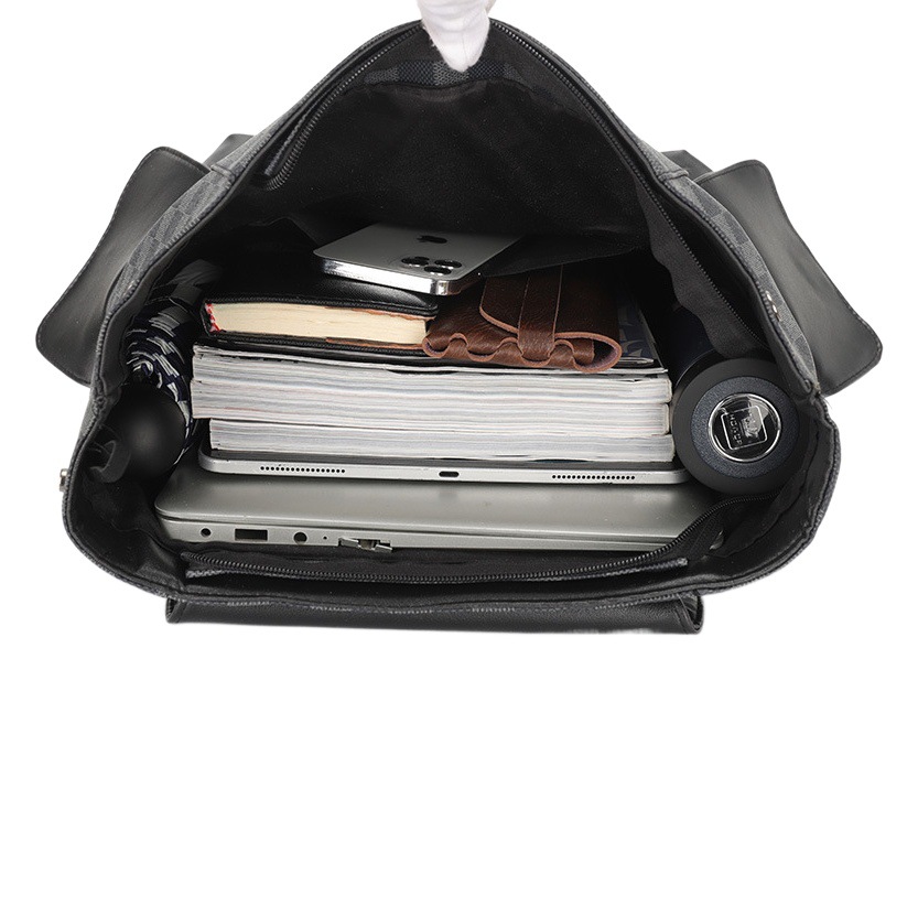 Transfronterizo en stock de moda estilo coreano mochila tablero de chessboard Plaid impreso mochila impermeable resistente al desgaste de gran capacidad bolso de la computadora