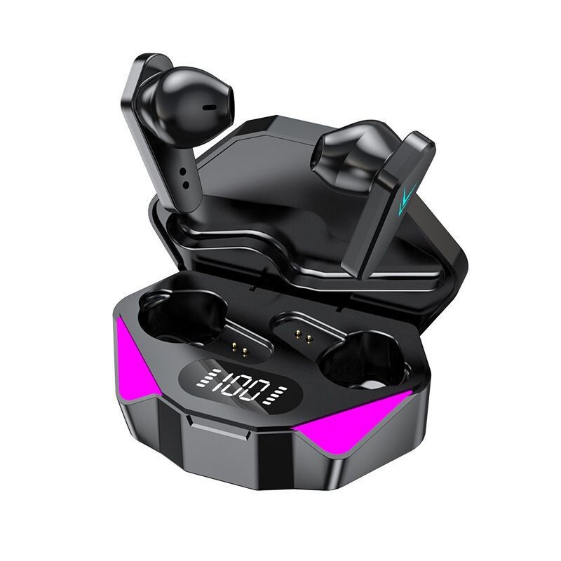国境を越えた新しいゲーム e スポーツ x15 Bluetooth ヘッドセット低遅延ワイヤレスインイヤーデジタルディスプレイ電源工場|undefined