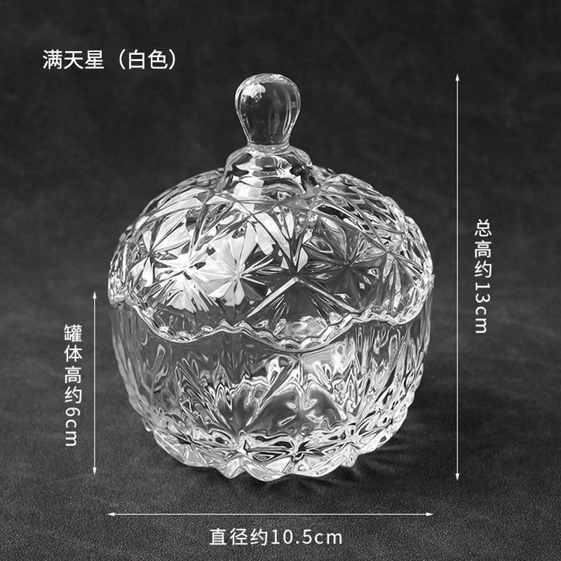 Cuenco de Cristal para Purificación de Joyas y Decoración del Hogar
