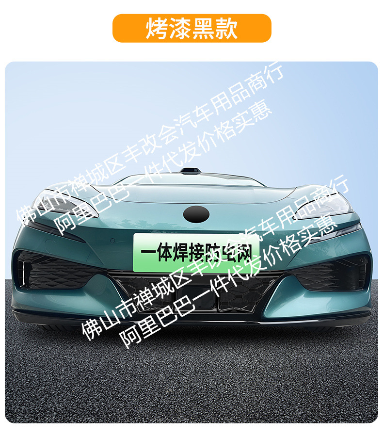Suitable for Denza Z9GTEV, integrated welded car anti-insect net, front grille special modification decorative strip accessories