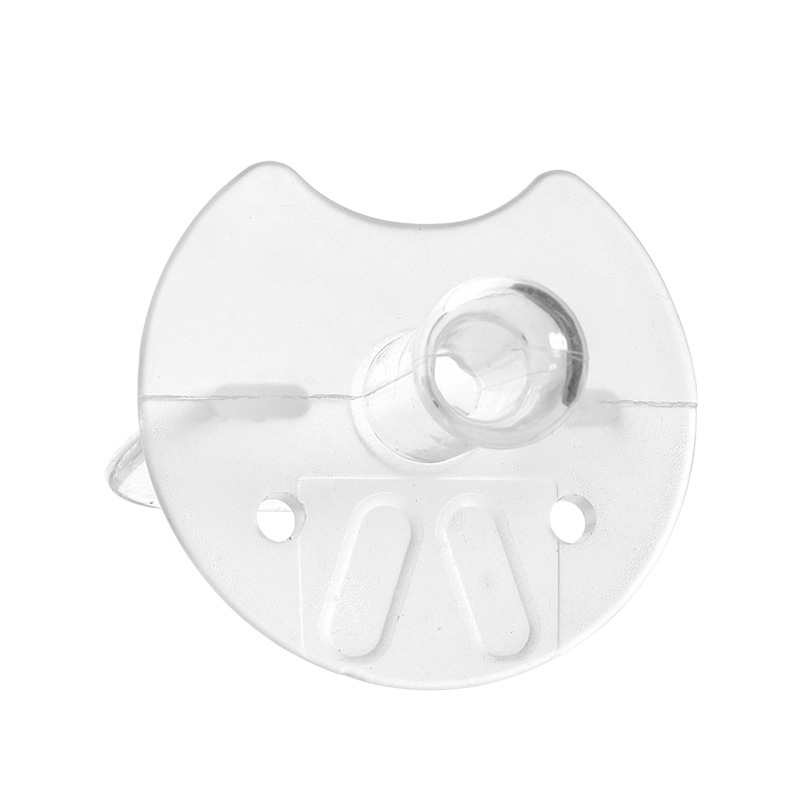 Inglés tarjeta de alimentación completo de silicona chupete pulgar pezón tipo bebé durmiendo pezón