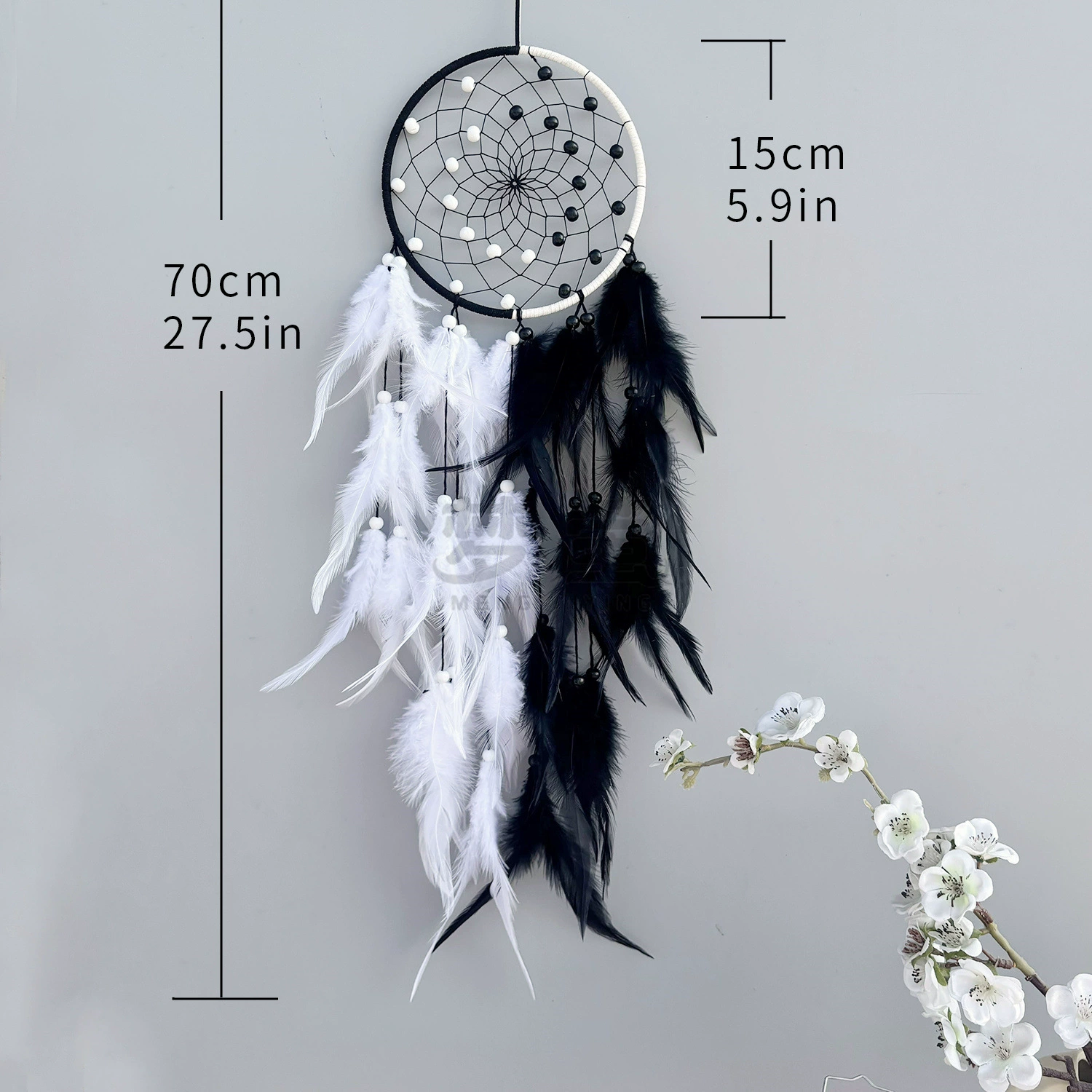 Indian Catcher Dream Network Room decoration of simple wind dual -color dream network home decoration hanging dream network pendant