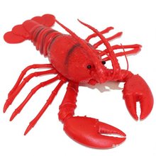 大龙虾螃蟹模型 海洋动物玩具塑胶大号龙虾道具儿童早教玩具