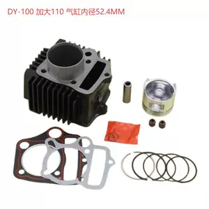 Motosiklet Mühərrik Silindr Dəsti Dy-100 110 Piston Silindr Dəsti 52.4mm