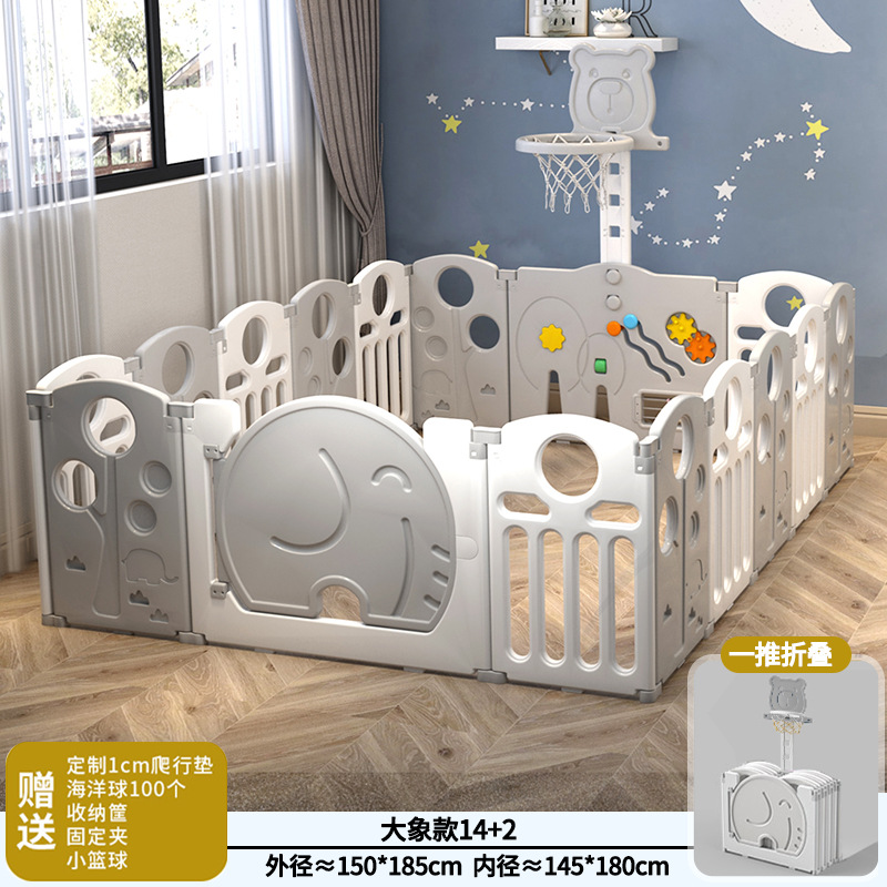 Seleccione estrictamente la protección infantil para niños en el suelo cerca de juego para niños pequeños plegables en el interior de la casa bebé arrastrando la barraca