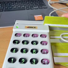 磁卡读卡器 单二轨磁卡阅读器 全轨读卡器条码阅读器会员卡磁卡器