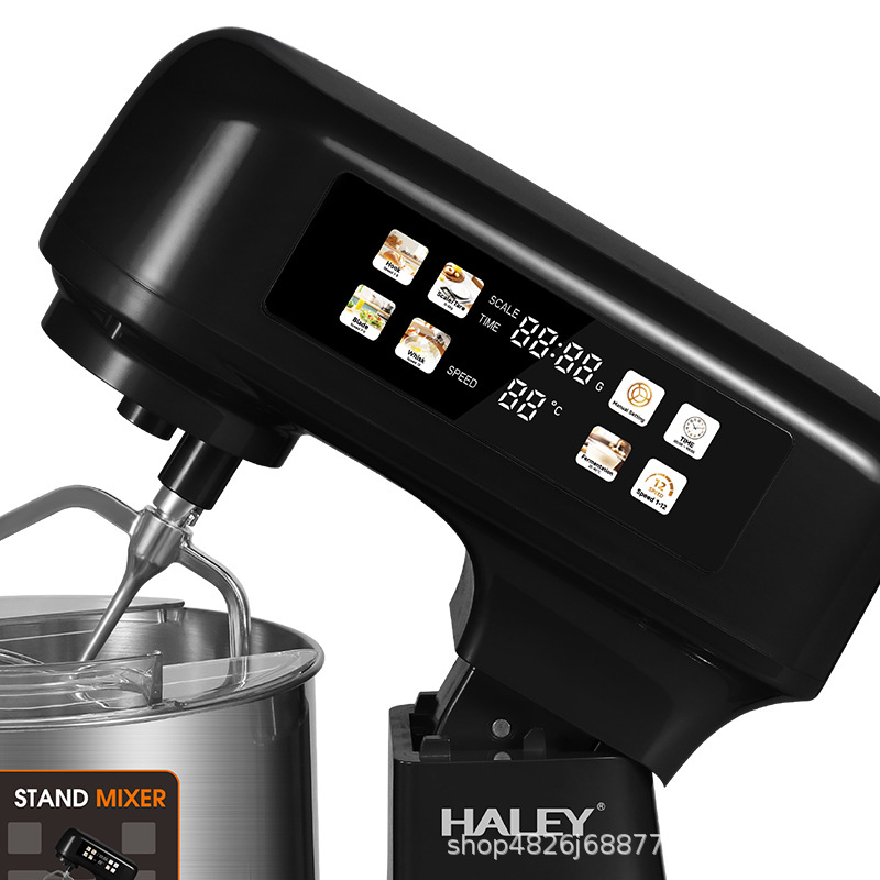 HALEY Estándar europeo transfronterizo 10L Máquina de cocina multifuncional doméstica para enviar líquido de huevo, masa, crema, máquina de espuma, chef image 3
