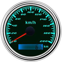 200kmGPS速度表适用改装汽车面包车小轿车加装GPS时速表测速里程