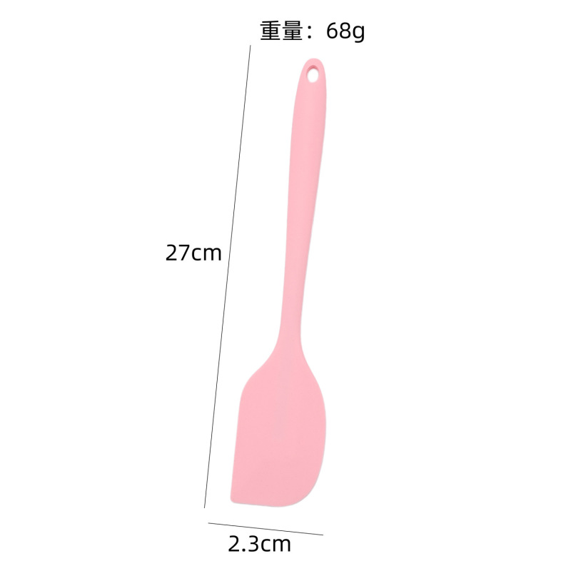 27CM一体式シリカゲルスクレーパー高温大型ケーキクリームナイフ焙煎ツールシャベルゴム焙煎|undefined