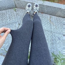 春秋冬加绒加厚竖纹连裤袜自发热裤婴儿绒显瘦提臀打底裤棉质批发